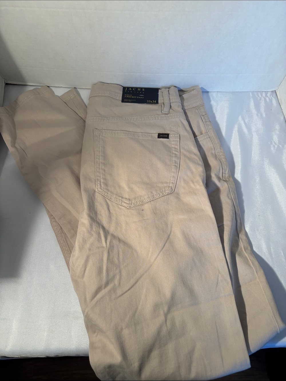 Jachs Men’s Chinos in Light Beige